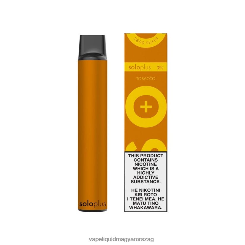 Solo Plus eldobható vape dohány 84B08824 - Vape Pen