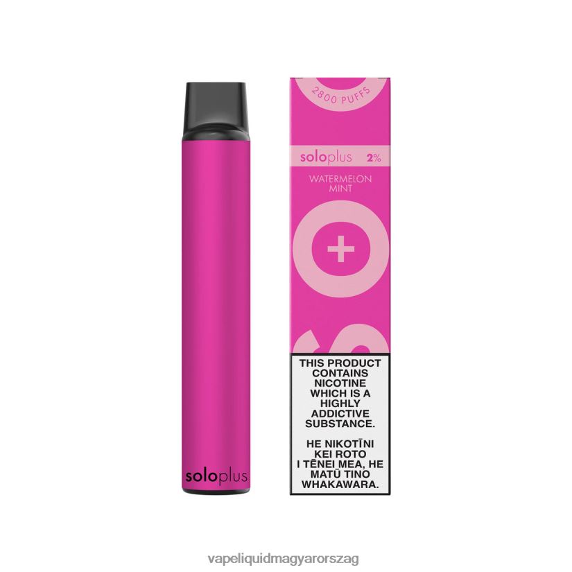 Solo Plus eldobható vape görögdinnye menta 84B08828 - Vape Liquid