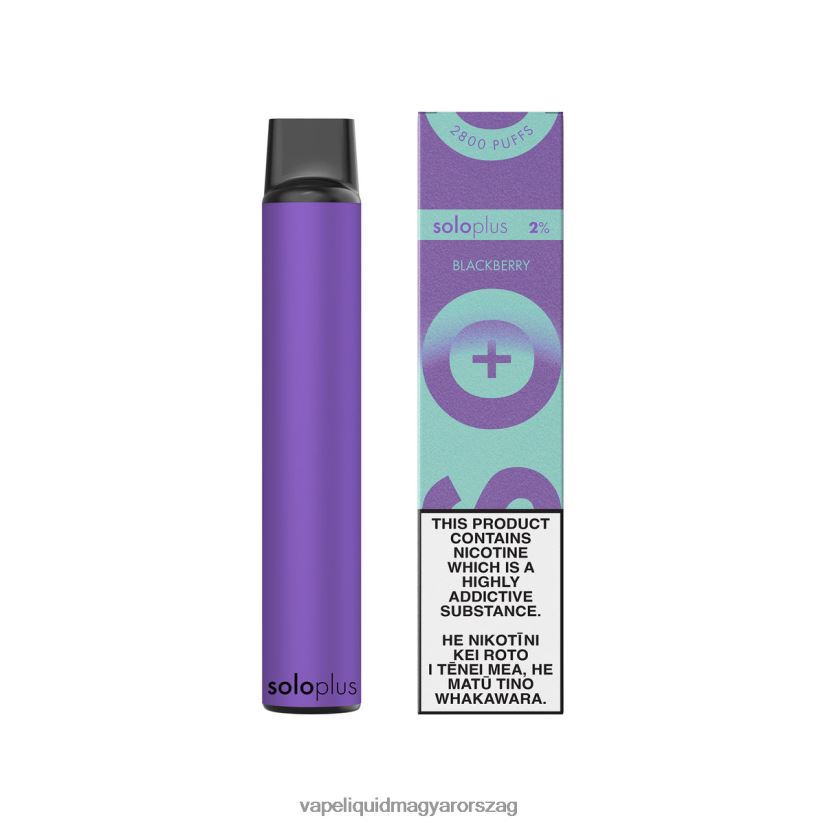 Solo Plus eldobható vape paradise kollekció földi szeder 84B08838 - Vape Liquid