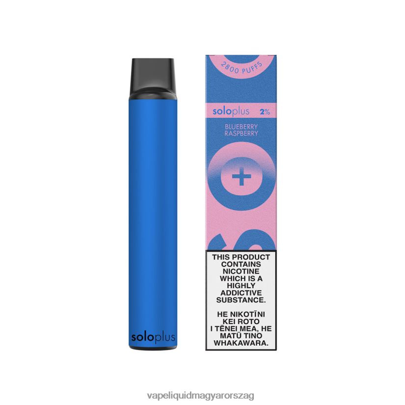 Solo Plus eldobható vape paradise kollekció áfonyás málna 84B08839 - Vape Pen
