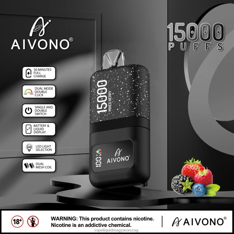 Aivono AIM magic 15000 vegyes bogyó 8H80067 - Vape E Cigi
