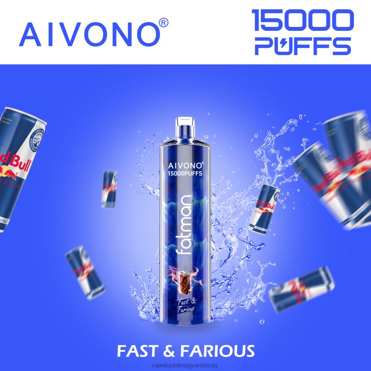 Aivono FATMAN 15000 gyors és dühös 8H80018 - Vape Liquid
