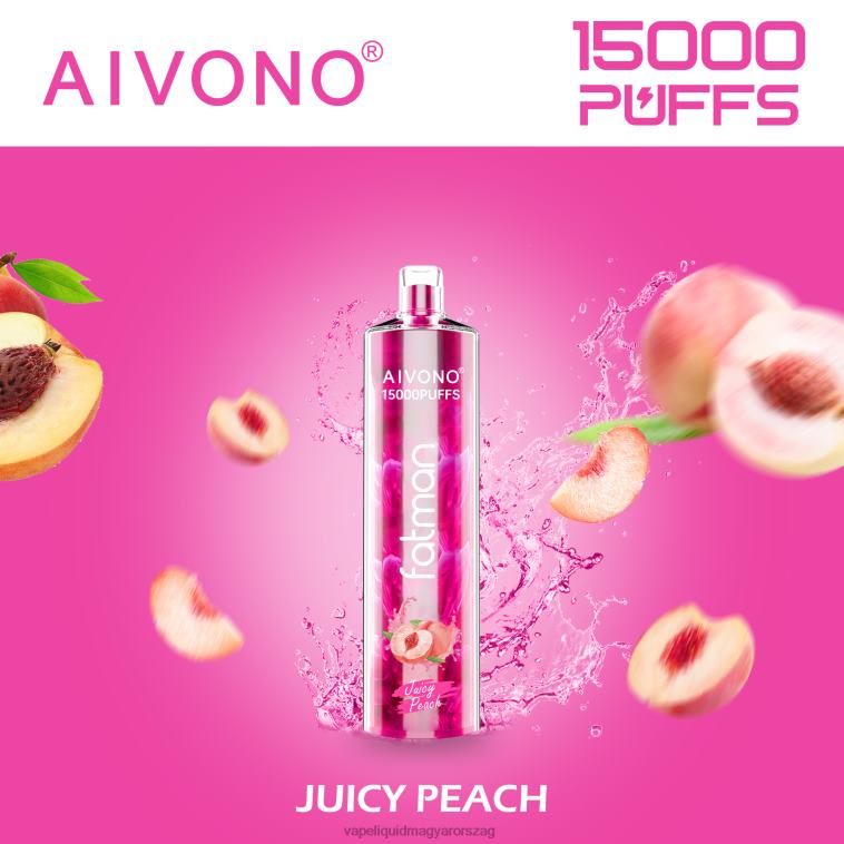 Aivono FATMAN 15000 lédús őszibarack 8H80017 - Vape E Cigi