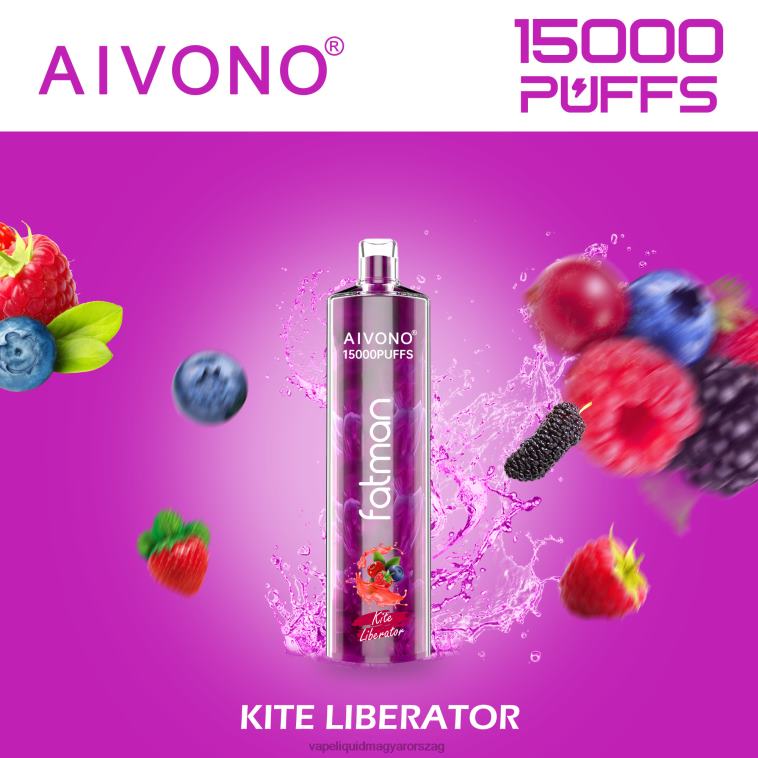 Aivono FATMAN 15000 sárkányszabadító 8H80013 - Vape Liquid