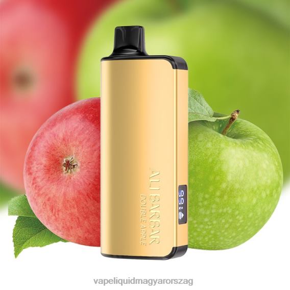 Alibarbar Ingot 20000 eldobható vape dupla alma L268B47 - Vape E Cigi