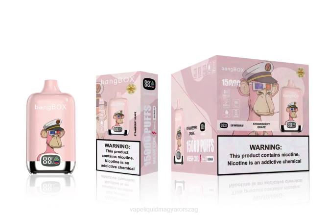 Bang Box 15000 fújás eper szőlő 8LNP44 - Vape Pen