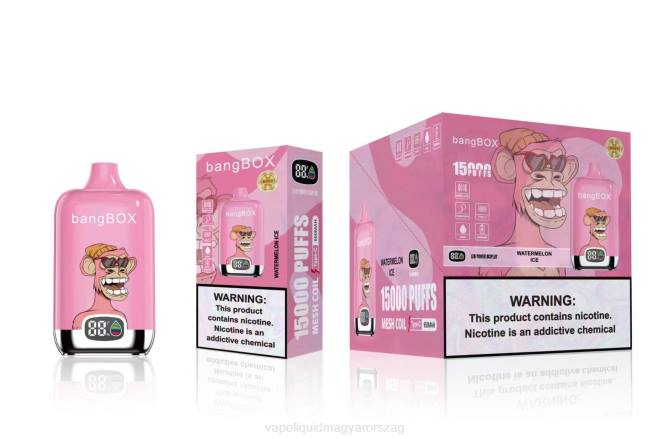 Bang Box 15000 fújás görögdinnye jég 8LNP45 - E-Liquid Utántöltő Folyadék