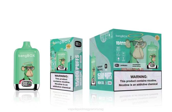 Bang Box 15000 fújás málnás savanyú alma 8LNP42 - Vape E Cigi