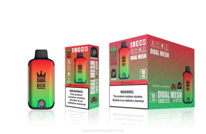 Bang Box 18000 fújás epres görögdinnye 8LNP88 - Vape Liquid