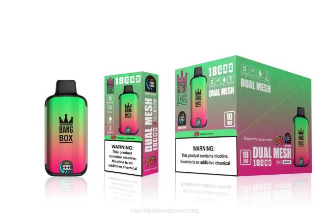 Bang Box 18000 fújás málnás görögdinnye 8LNP97 - Vape E Cigi