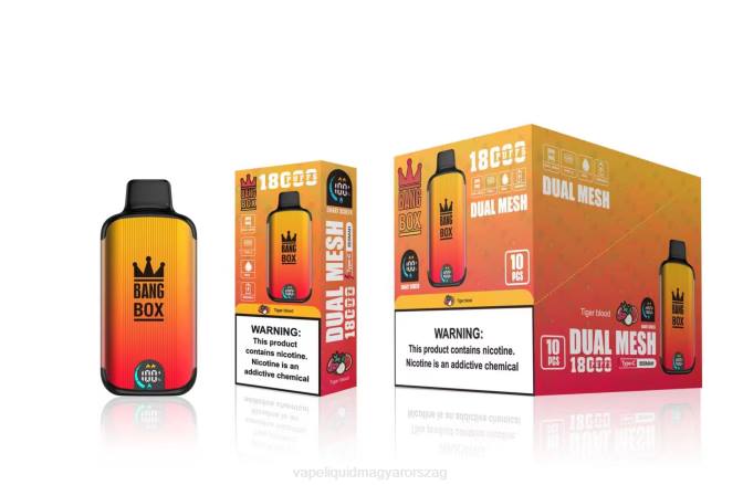 Bang Box 18000 fújás tigrisvér 8LNP94 - Vape Pen
