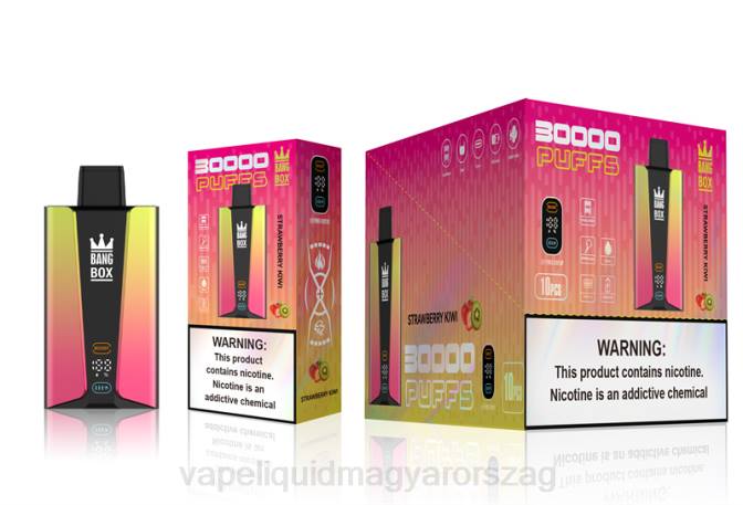 Bang Box 30000 puff okosképernyő epres kivi 8LNP74 - Vape Pen