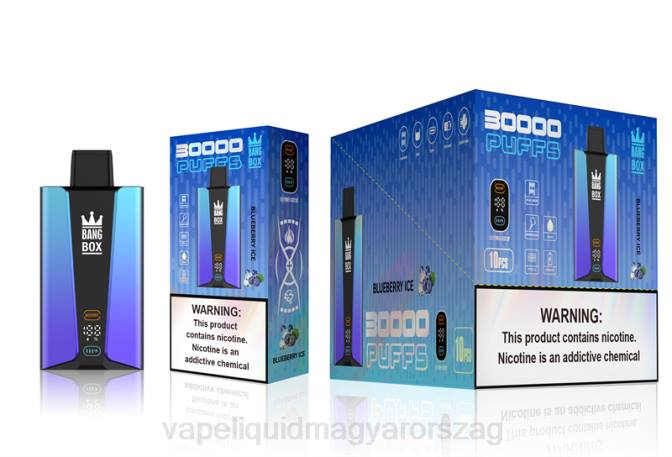 Bang Box 30000 puff okosképernyő áfonyás jég 8LNP79 - Vape Pen