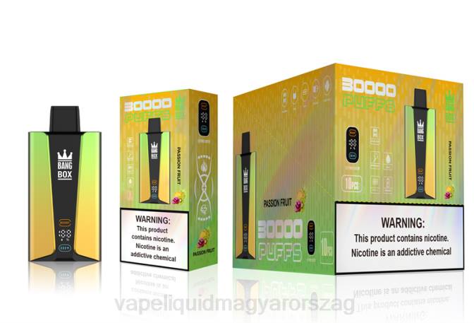 Bang Box 30000 puff okosképernyő maracuja 8LNP84 - Vape Pen