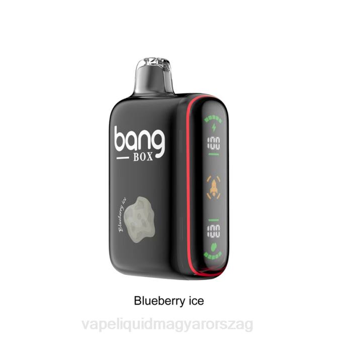 Bang Box 9000-18000 puffadásos intelligens teljesítmény kijelző áfonyás jég 8LNP32 - Vape E Cigi