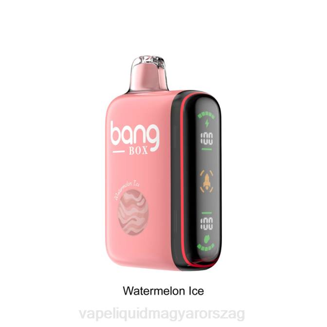 Bang Box 9000-18000 puffadásos intelligens teljesítmény kijelző görögdinnye jég 8LNP34 - Vape Pen