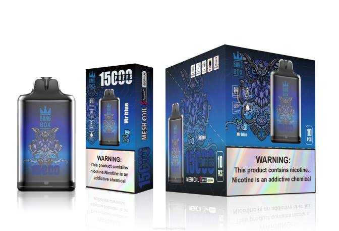 Bang Box s1-15000 fújás kék úr 8LNP109 - Vape Pen