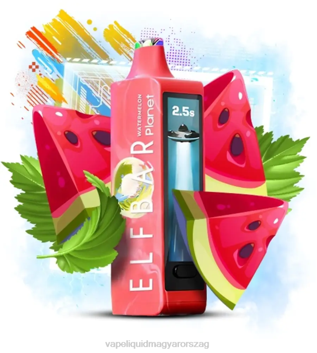 Elf Bar Planet 25000 görögdinnye TJF612 Vape E Cigi