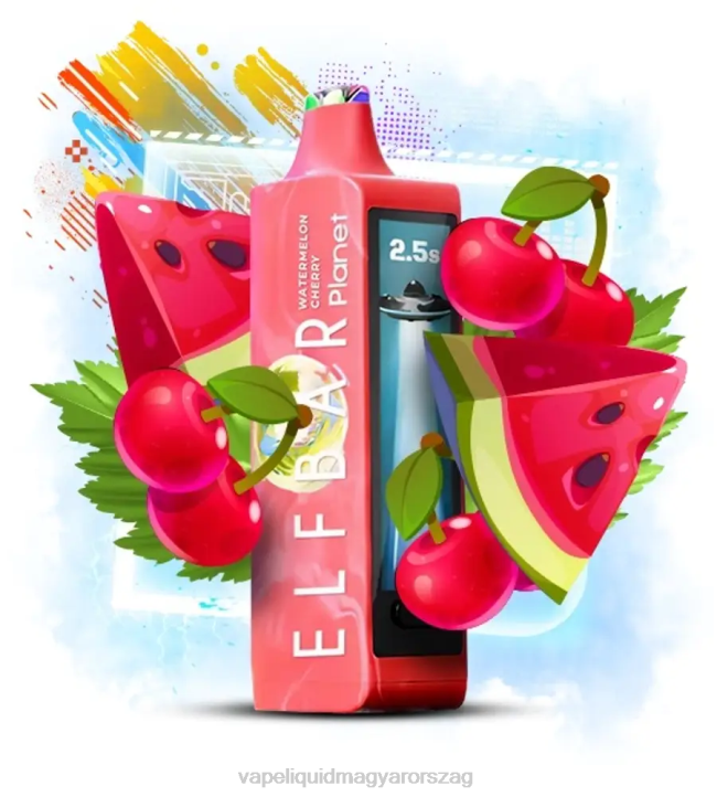 Elf Bar Planet 25000 görögdinnye cseresznye TJF621 Vape Magyarország
