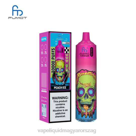 Fumot Tornado 30k zene barack jég 80X6F20 - E-Liquid Utántöltő Folyadék
