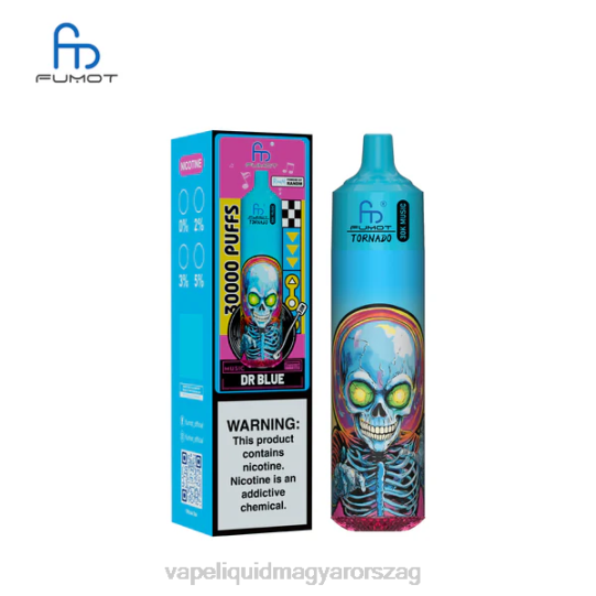 Fumot Tornado 30k zene dr kék 80X6F12 - Vape E Cigi