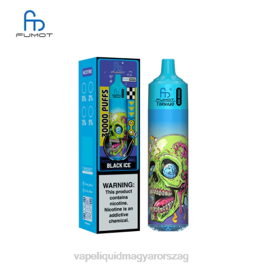 Fumot Tornado 30k zene fekete jég 80X6F2 - Vape E Cigi