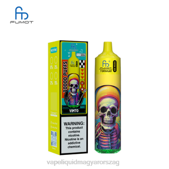 Fumot Tornado 30k zene vimto 80X6F30 - E-Liquid Utántöltő Folyadék