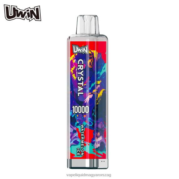 UWIN CRYSTAL 10000 eldobható vape görögdinnye jég JN6625 - E-Liquid Utántöltő Folyadék