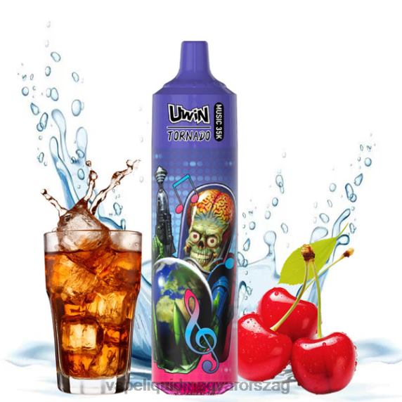 UWIN CRYSTAL 35k eldobható vape cseresznye kóla JN66228 - Vape Liquid