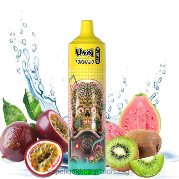 UWIN CRYSTAL 35k eldobható vape kivi maracuja guava JN66223 - Vape Liquid