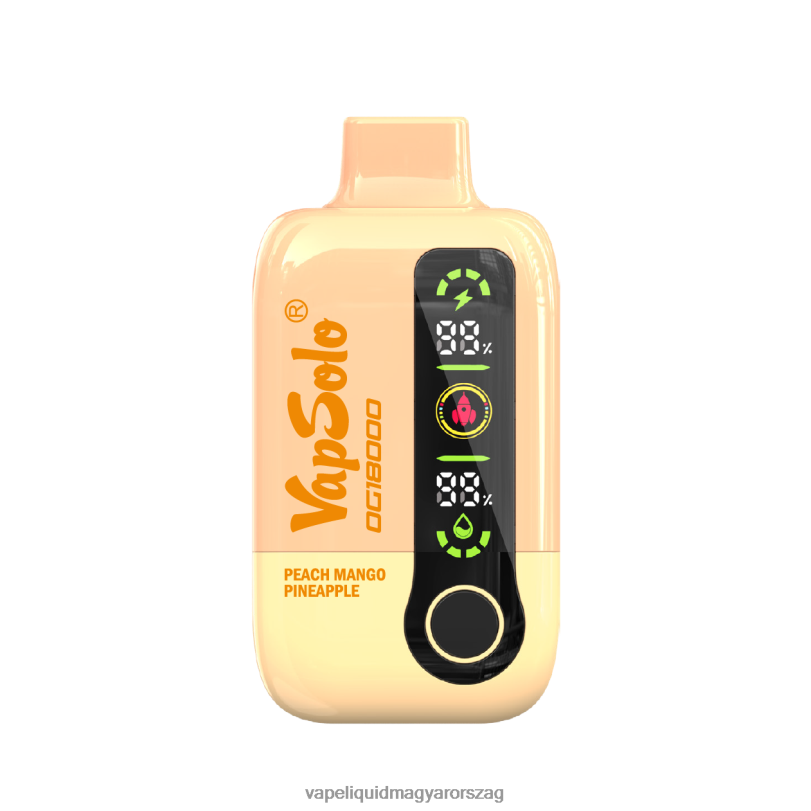 VapSolo dg18000 őszibarack mangó ananász J88485 - E-Liquid Utántöltő Folyadék