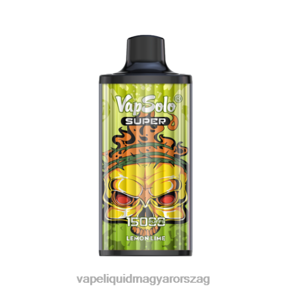 Vapsolo SUPER eldobható vape citrom lime L268B130 - E-Liquid Utántöltő Folyadék