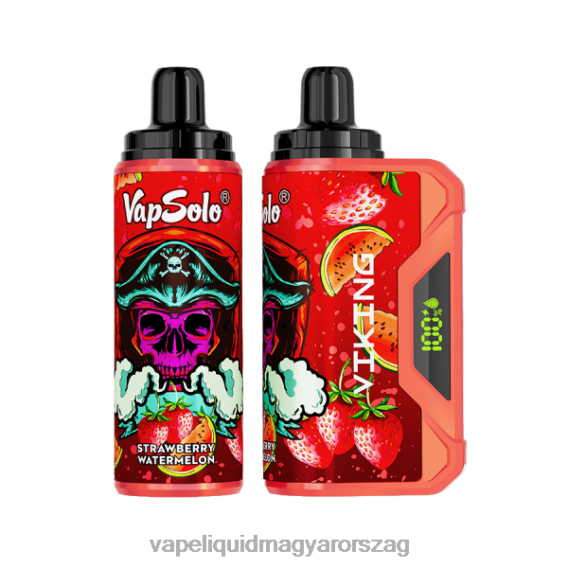 Vapsolo VIKING eldobható vape epres görögdinnye L268B158 - Vape Liquid