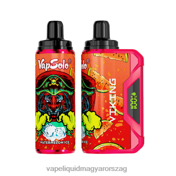 Vapsolo VIKING eldobható vape görögdinnye jég L268B160 - E-Liquid Utántöltő Folyadék