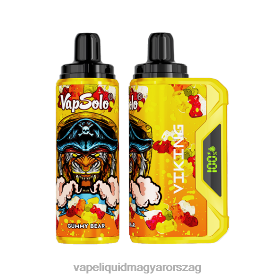 Vapsolo VIKING eldobható vape gumimaci L268B151 - Vape Magyarország