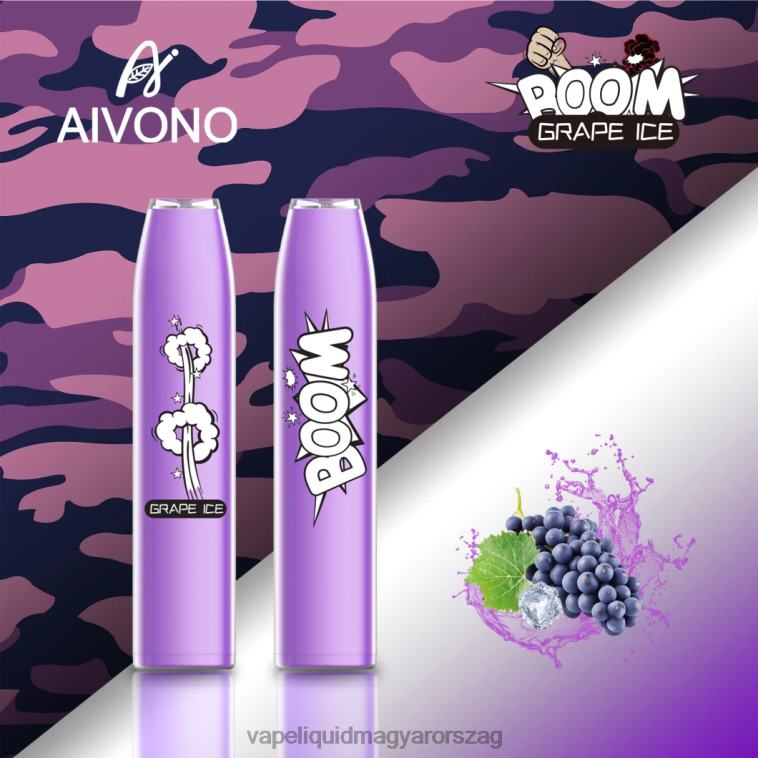 Aivono AIM BOOM 600 szőlőjég 8H800359 - Vape Pen