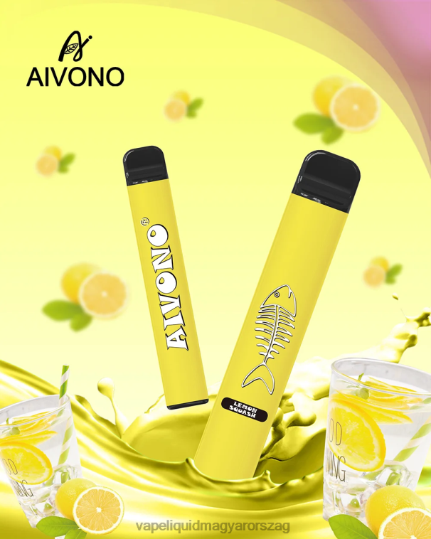 Aivono AIM FISHBONE 600 citromosztag 8H800287 - Vape E Cigi