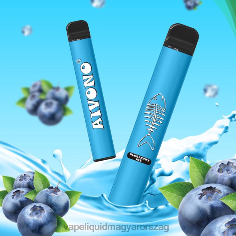 Aivono AIM FISHBONE 600 áfonyás jég 8H800279 - Vape Pen