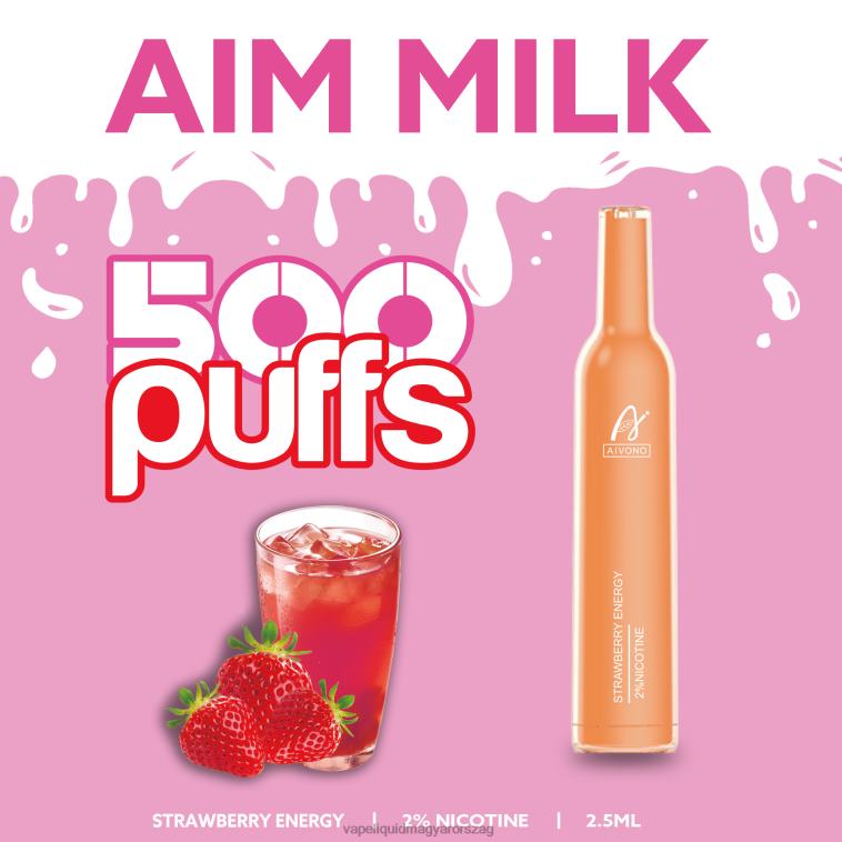 Aivono AIM MILK 500 eper energia 8H800266 - Vape Magyarország