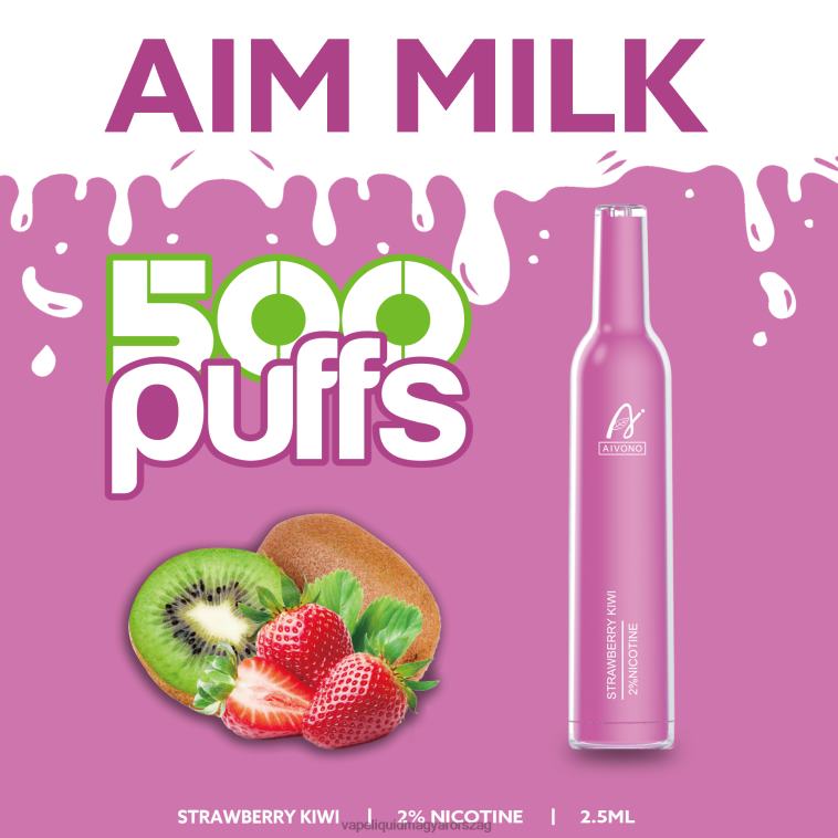 Aivono AIM MILK 500 epres kivi 8H800271 - Vape Magyarország