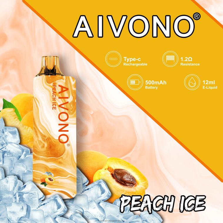 Aivono AIM GUN 7000 barack jég 8H800103 - Vape Liquid