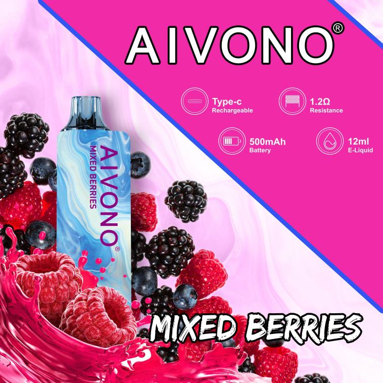 Aivono AIM GUN 7000 vegyes bogyók 8H800111 - Vape Magyarország