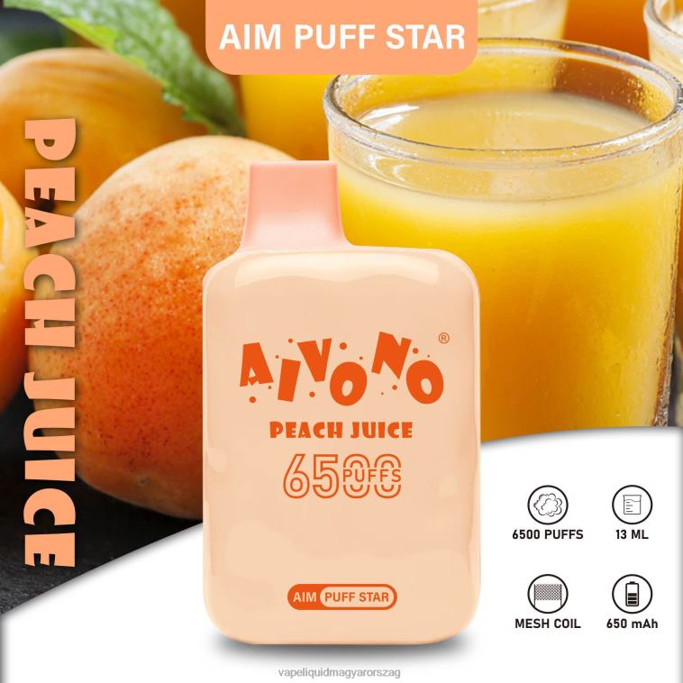 Aivono AIM PUFF STAR 6500 baracklé 8H800289 - Vape Pen