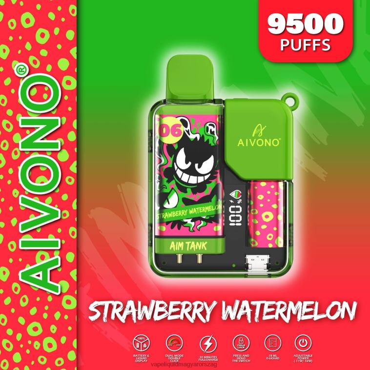 Aivono AIM TANK 9500 epres görögdinnye 8H80046 - Vape Magyarország