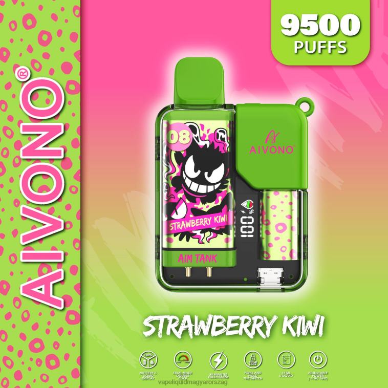 Aivono AIM TANK 9500 epres kivi 8H80047 - Vape E Cigi