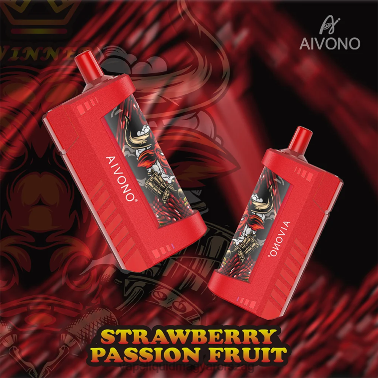 Aivono AIM WINNER 5000 eper maracuja 8H800130 - E-Liquid Utántöltő Folyadék