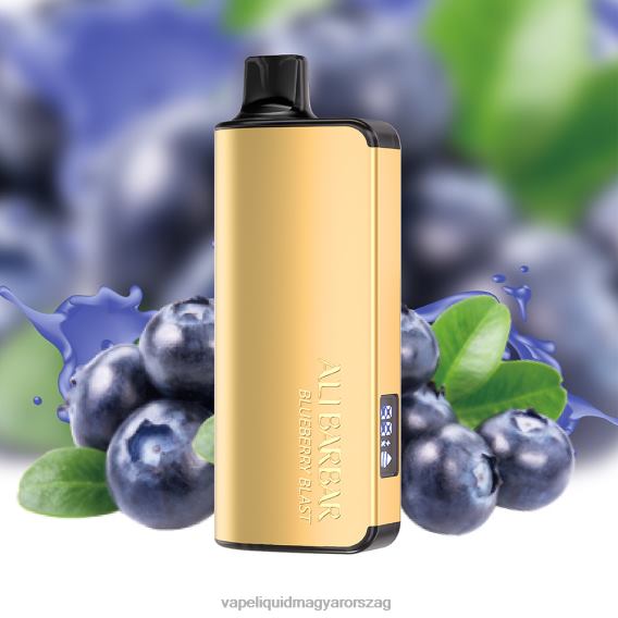 Alibarbar Ingot 9000 eldobható vape banánzümmögés L268B27 - Vape E Cigi