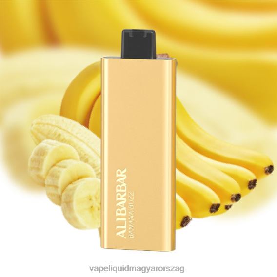 Alibarbar Pandora 7000 eldobható vape banánzümmögés L268B65 - E-Liquid Utántöltő Folyadék
