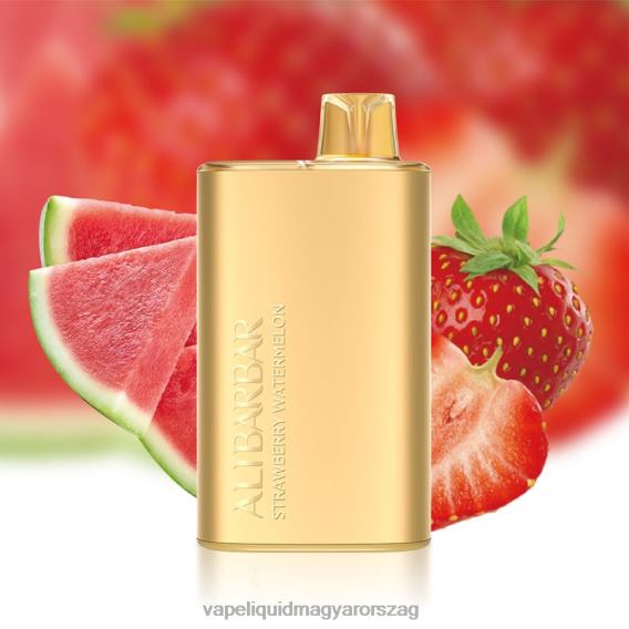 Alibarbar Rich 8000 eldobható vape epres görögdinnye L268B13 - Vape Liquid