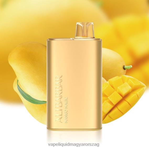 Alibarbar Rich 8000 eldobható vape mangó varázslat L268B7 - Vape E Cigi